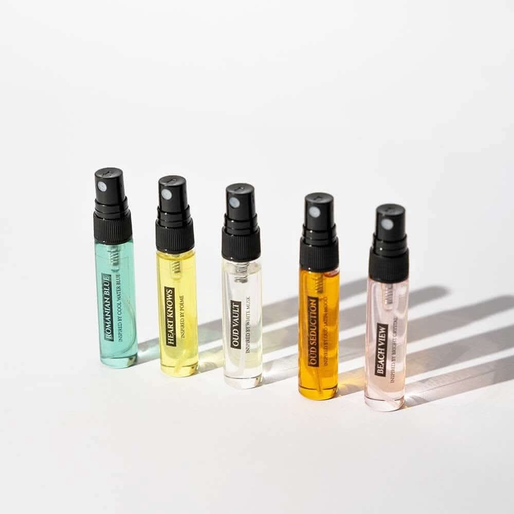 Choose ANY 5 Perfumes of Your Choice Custom Tester Box